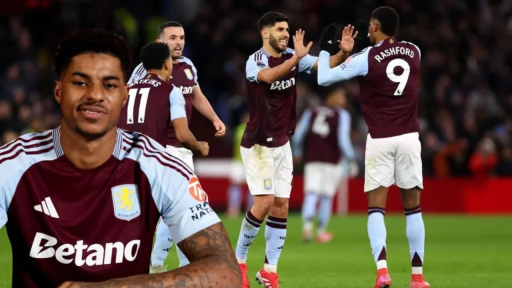 In image: Marcus Rashford, Marco Asensio, Ollie Watkins and John McGinn