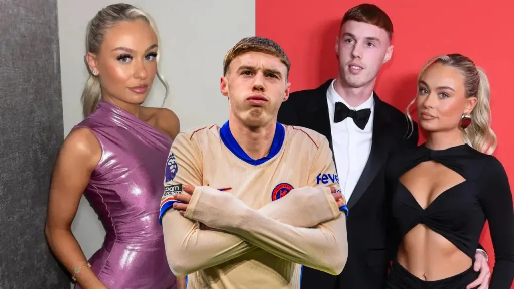 In image: Cole Palmer and Connie Grace