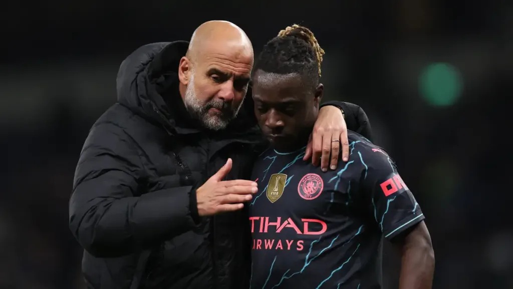 Pep Guardiola Hails Jeremy Doku as ‘Best in the World in First Five Metres’ After Manchester City’s Dramatic Win GettyImages 1965093657.jpg