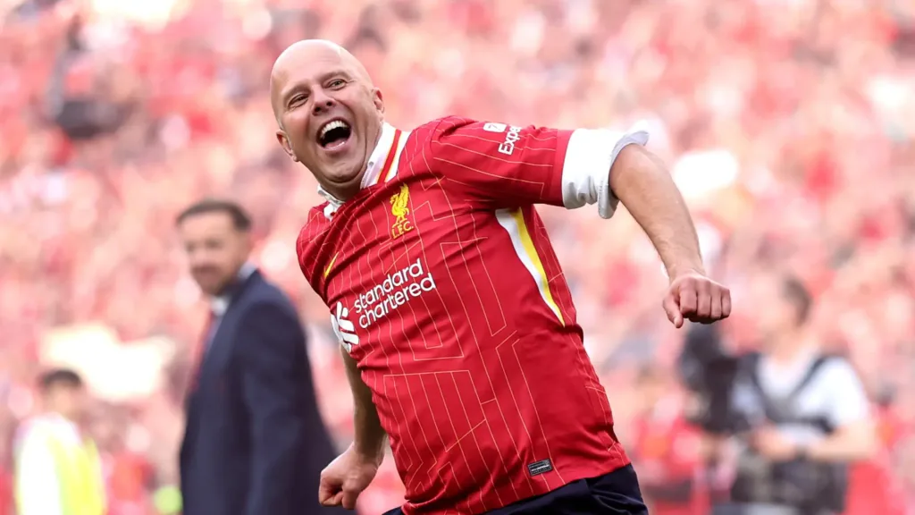 Arne Slot Beams with Pride as Liverpool Clinch Premier League Title arne slot 25 04g 1200