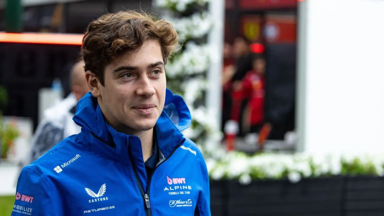 Franco Colapinto at Alpine