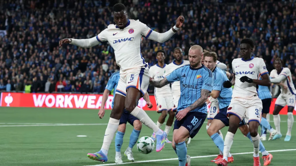 Chelsea Crush Djurgården 4-1 in Conference League Semi-Final First Leg
