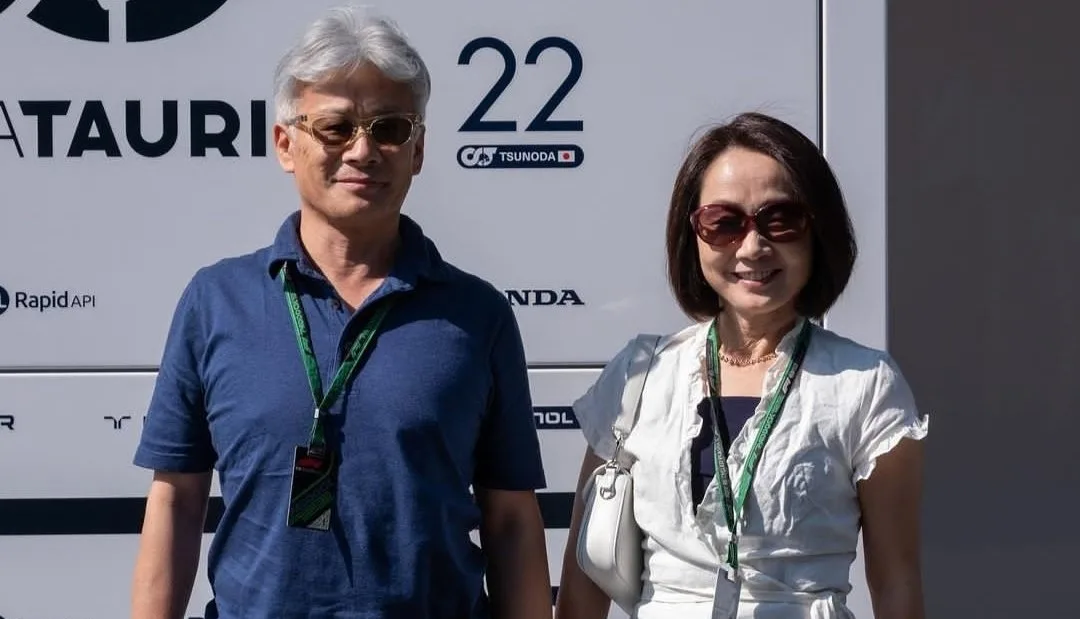 Yuki Tsunoda parents