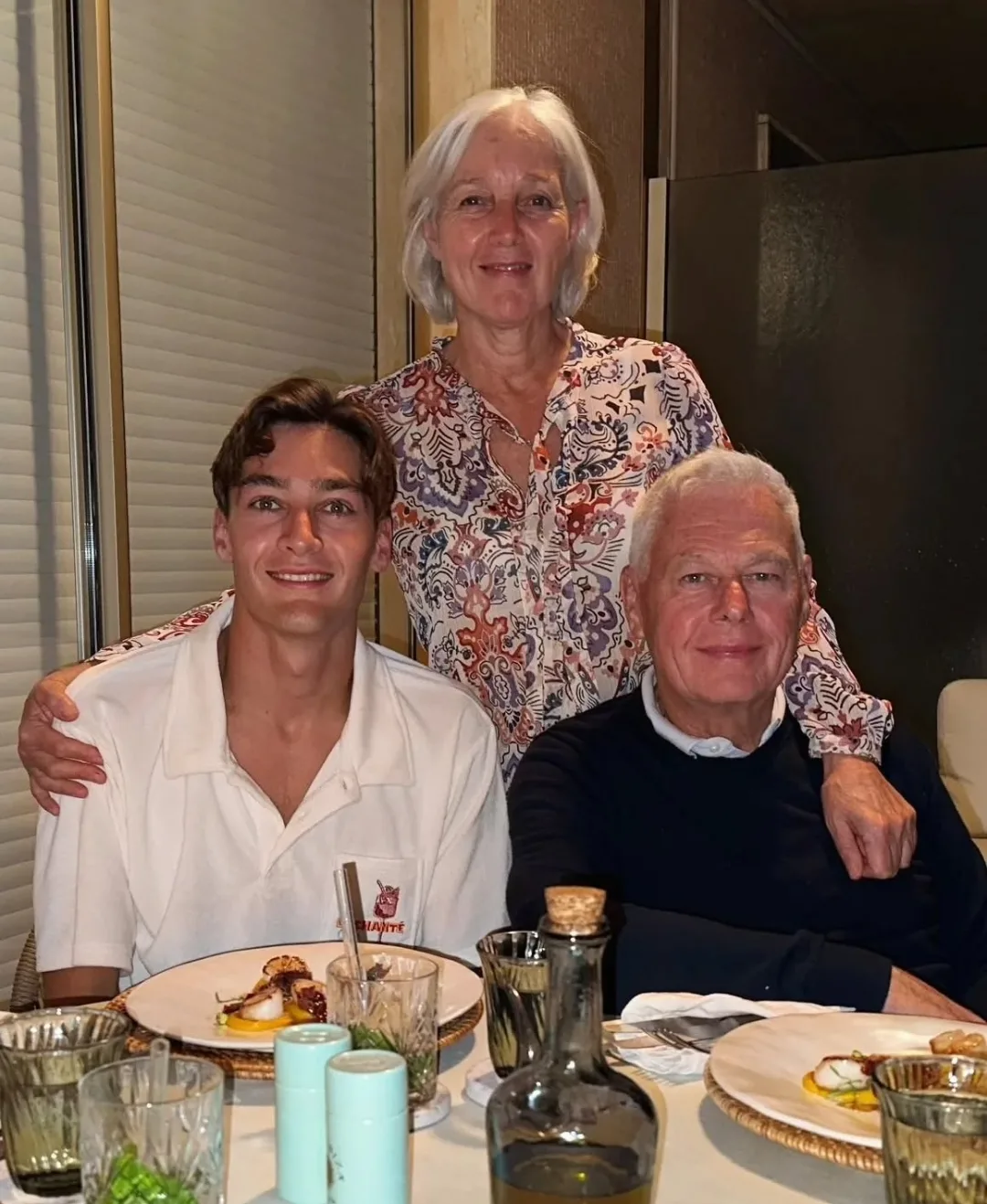 George Russell family