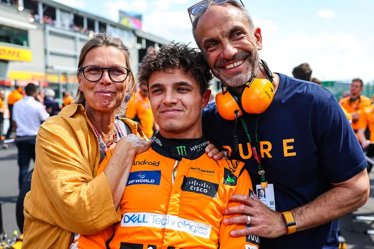 Lando Norris parents