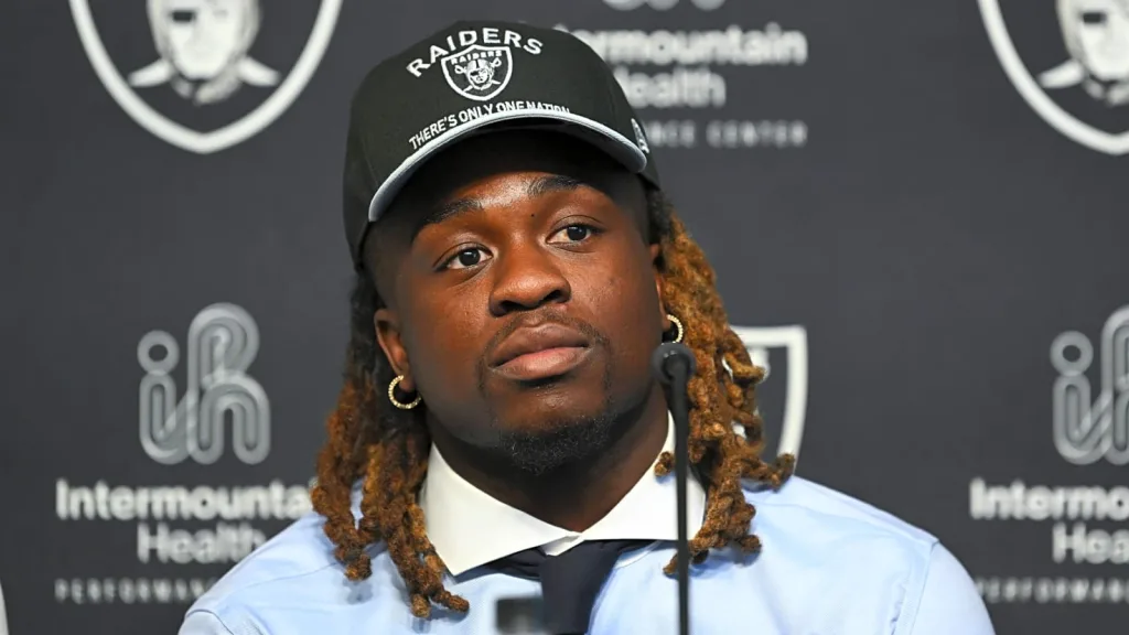 raiders oc chip kelly praises rookie ashton jeanty