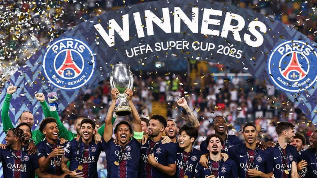 Spurs Blow Two-Goal Lead as PSG Triumph on Penalties to Lift Super Cup IMG 20250814 WA0000