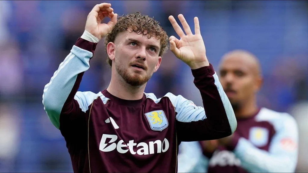 harvey elliott of aston villa 13 september 202516
