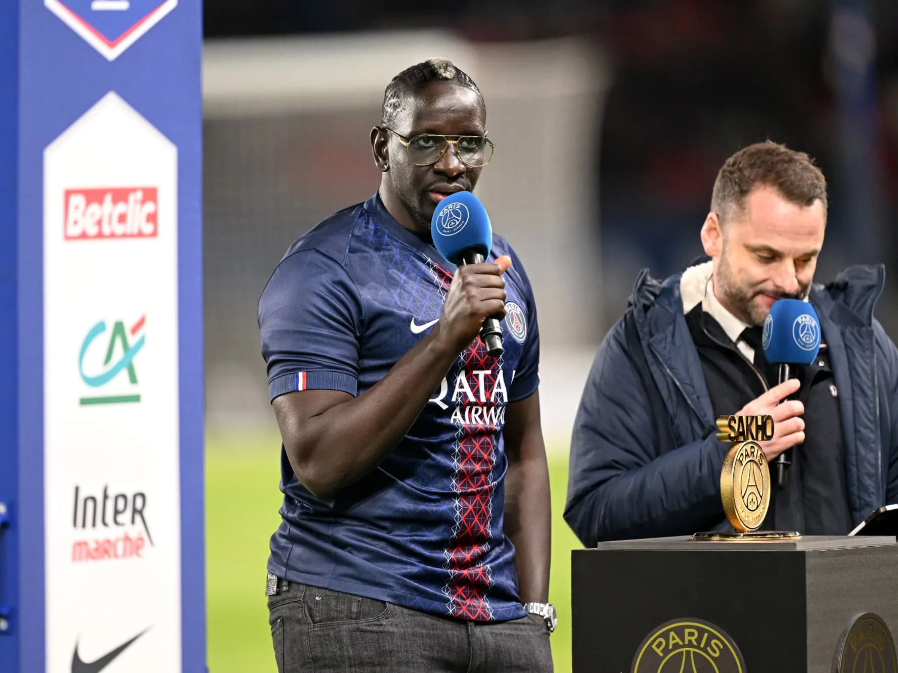 Mamadou Sakho Announces Retirement at 35 in Emotional Parc des Princes Farewell 1 Mamadou Sakho avant PSG PFC en Coupe de France le 12 janvier 2026 2215375