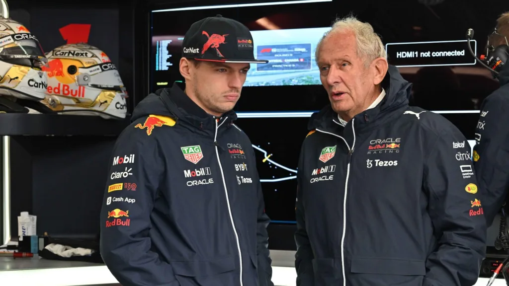 max verstappen helmut marko speaking planetf1