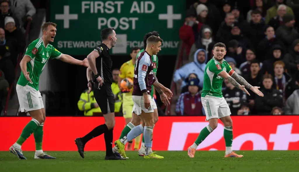 PGMOL Sidelines Kavanagh Following High-Profile Officiating Errors dan burn kieran trippier newcastle 1059258102