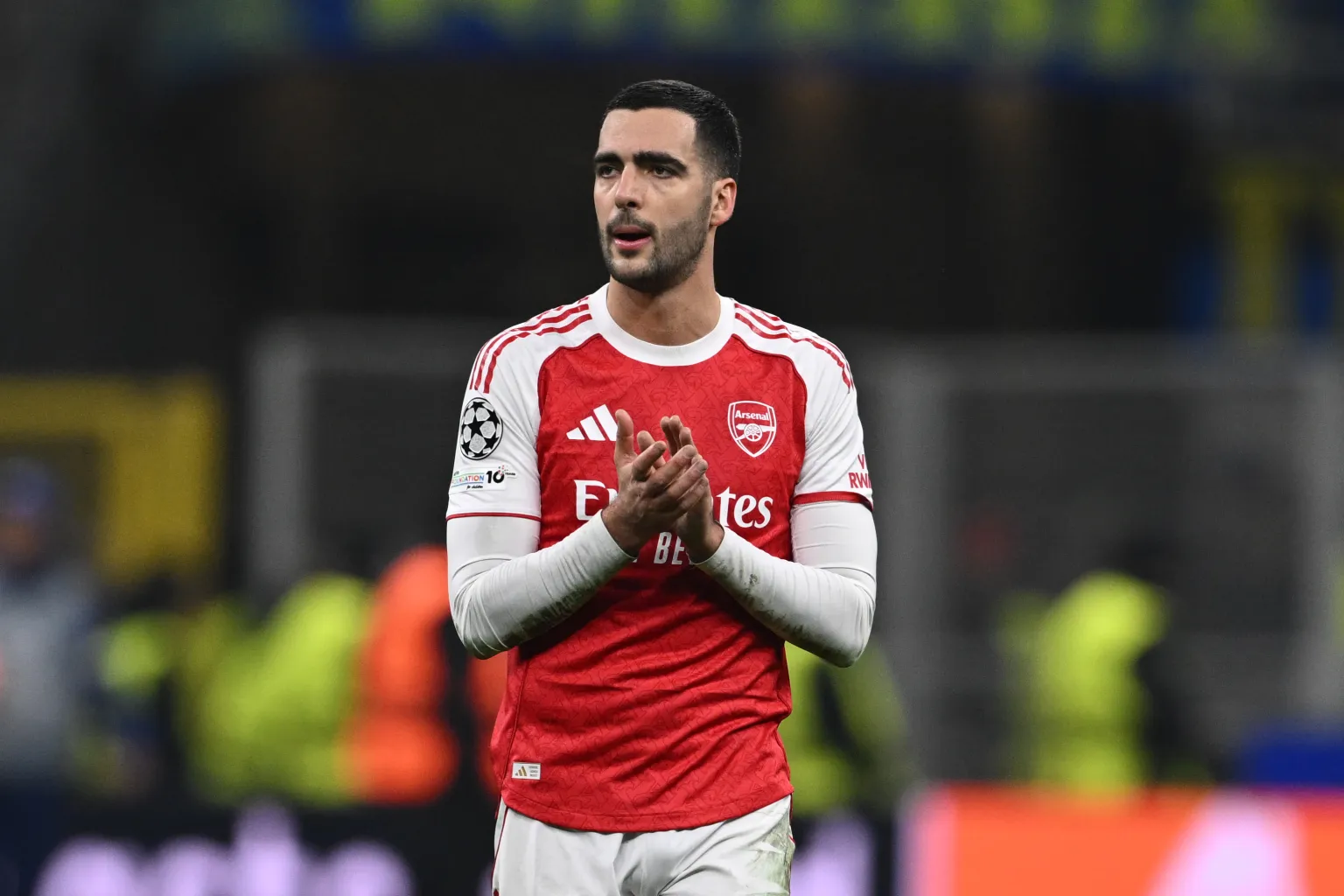 mikel merino arsenal celebrates end 1053104678